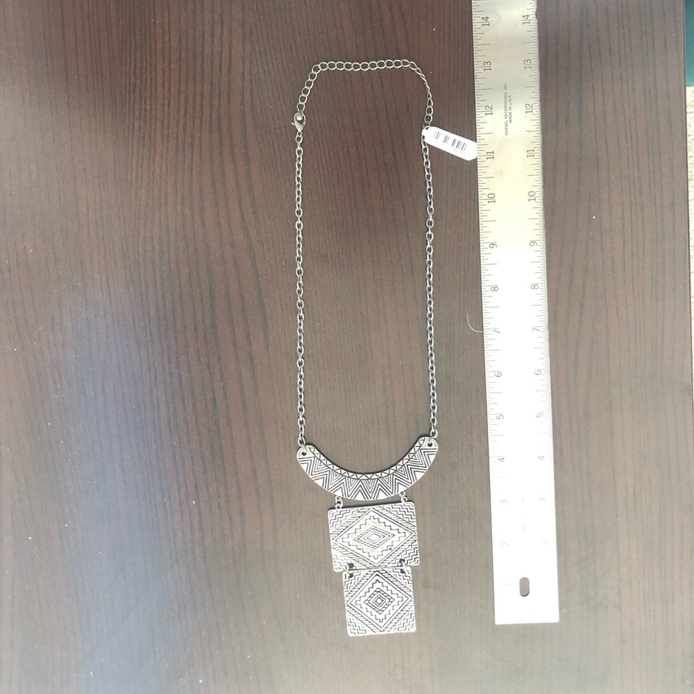 NWT Torrid Aztec statement necklace - Picture 3 of 3